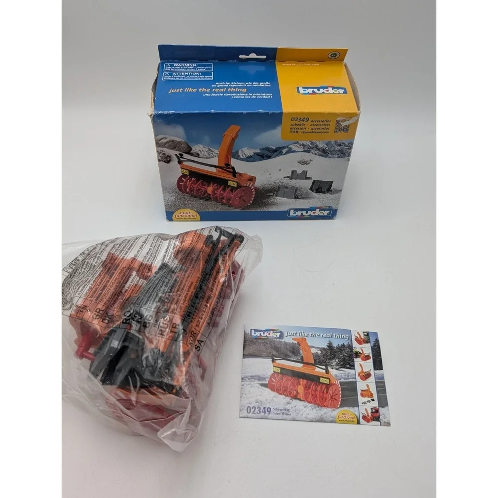 Bruder #02349 Snow Blower - Open Box New #2349